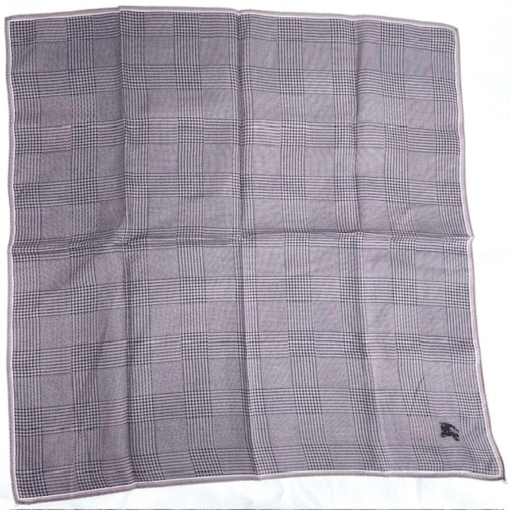 Set: 2 Neckties Burberry Burgendy Dott & Feraud Louis +1Burberry Handkerchief(52 - Picture 9 of 13
